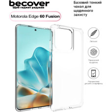 Чохол до мобільного телефона BeCover Motorola Edge 60 Fusion Transparent (713773) Чохол до мобільного телефона BeCover Motorola Edge 60 Fusion Transparent (713773)