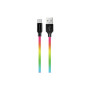 Дата кабель USB 2.0 AM to Micro 5P 1.0m multicolor ColorWay (CW-CBUM017-MC) Дата кабель USB 2.0 AM to Micro 5P 1.0m multicolor ColorWay (CW-CBUM017-MC)