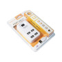 Концентратор Voltronic USB 2.0 to 4xUSB with power switch white (YT-HWS4-W)
