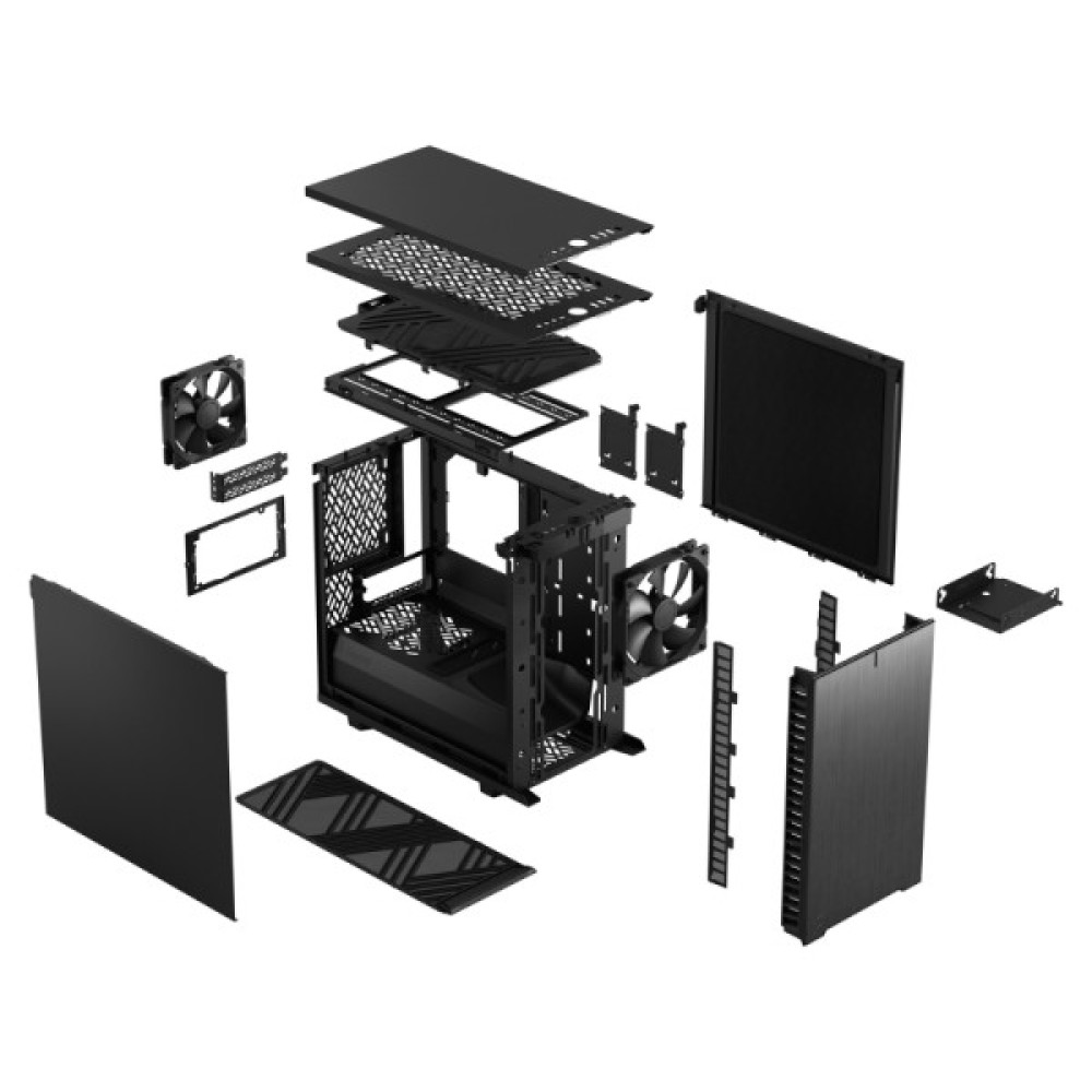 FRACTAL DESIGN Define 7 Nano - Black Solid (FD-C-DEF7N-01)