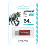 USB флеш накопичувач Wibrand 64GB Cougar Red USB 2.0 (WI2.0/CU64P1R) USB флеш накопичувач Wibrand 64GB Cougar Red USB 2.0 (WI2.0/CU64P1R)