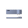 Концентратор Armorstandart For MacBook M-Series HDMI 4K, RJ45, PD, 3USB, SD, microSD Grey (ARM69367)