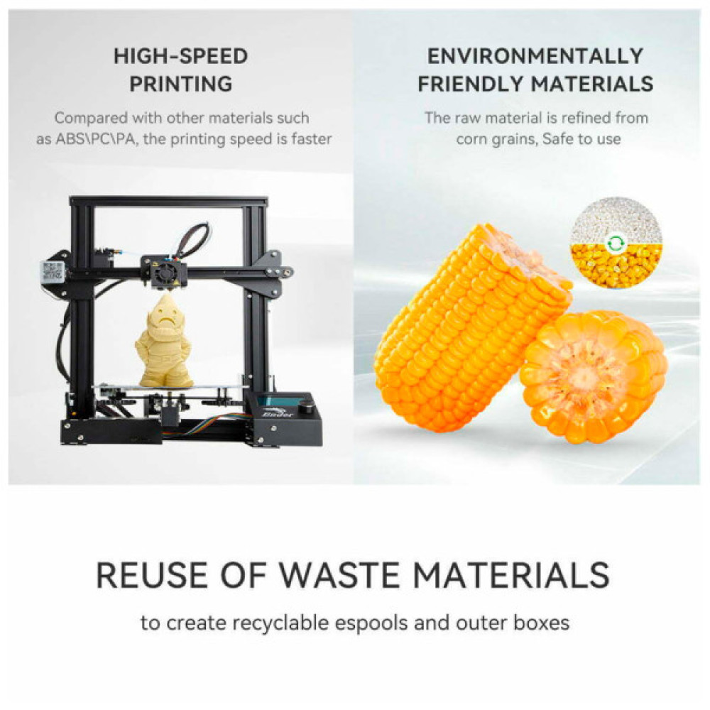 Пластик для 3D-принтера eSUN ePLA-Matte, 1,75мм, 1кг, strawberry red (ePLA-Matte-P175SR1)