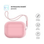 Чохол для навушників Armorstandart Silicone Case with straps для Apple Airpods Pro 2 Pink (ARM68616)