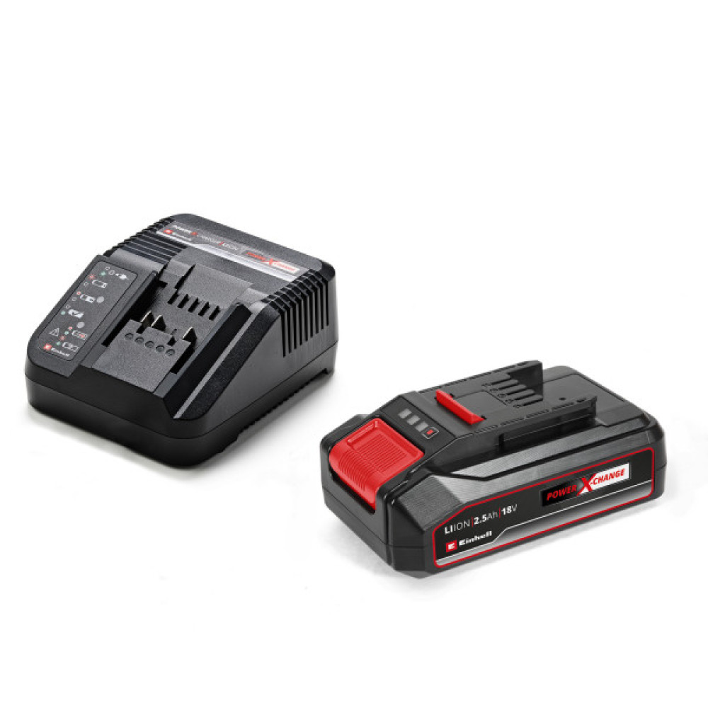 Шурупокрут-дриль ударний акумуляторний Einhell TE-CD 18/44 Li-i PXC 18В 1х2.5А·год 44Нм 1.59кг