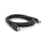 Кабель мультимедійний HDMI M to HDMI M 1.5m V1.4 black Merlion (YT-HDMI(M)/(M)HS-1.5m-5)