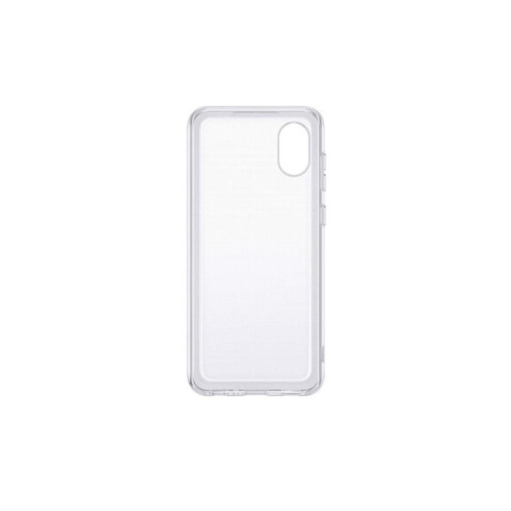 Чохол до мобільного телефона Samsung A03 Soft Clear Cover Transparent (EF-QA032TTEGRU)