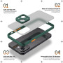 Чохол до мобільного телефона Armorstandart Frosted Matte Xiaomi Redmi 12 4G Dark Green (ARM68552) Чохол до мобільного телефона Armorstandart Frosted Matte Xiaomi Redmi 12 4G Dark Green (ARM68552)
