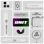 Чохол до мобільного телефона Armorstandart Unit MagSafe Apple iPhone 15 Pro Matte Clear Silver (ARM69349) Чохол до мобільного телефона Armorstandart Unit MagSafe Apple iPhone 15 Pro Matte Clear Silver (ARM69349)
