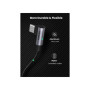 Дата кабель USB-C to USB-C 2.0m 5A 100W US335 90-degree Space Gray Ugreen (70698) Дата кабель USB-C to USB-C 2.0m 5A 100W US335 90-degree Space Gray Ugreen (70698)