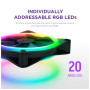 Кулер до корпусу NZXT F140RGB Duo (RF-D14DF-B1) Кулер до корпусу NZXT F140RGB Duo (RF-D14DF-B1)