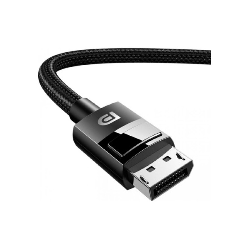 Кабель мультимедійний DisplayPort M to DisplayPort M 5.0m V1.4 braided DP114 black Ugreen (80394) Кабель мультимедійний DisplayPort M to DisplayPort M 5.0m V1.4 braided DP114 black Ugreen (80394)