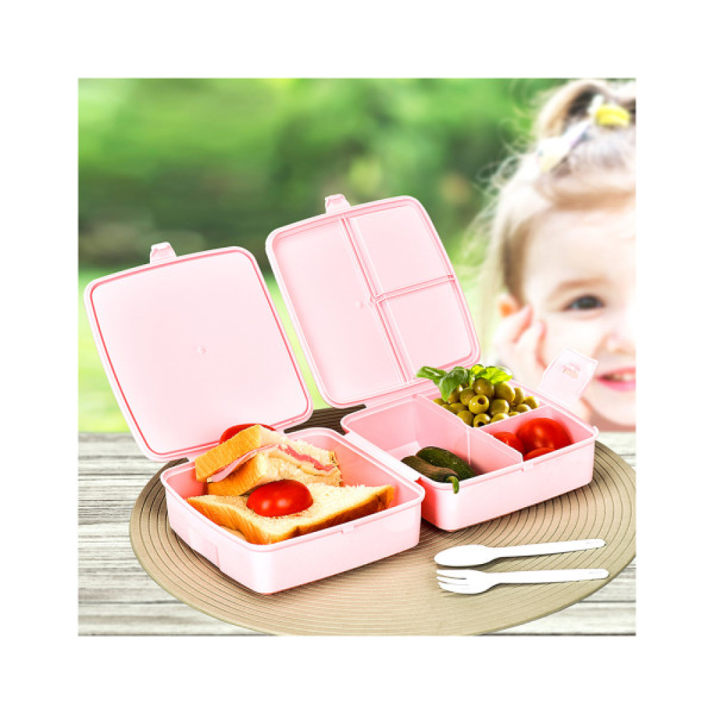 Ланч-бокс Irak Plastik Білий (13232)