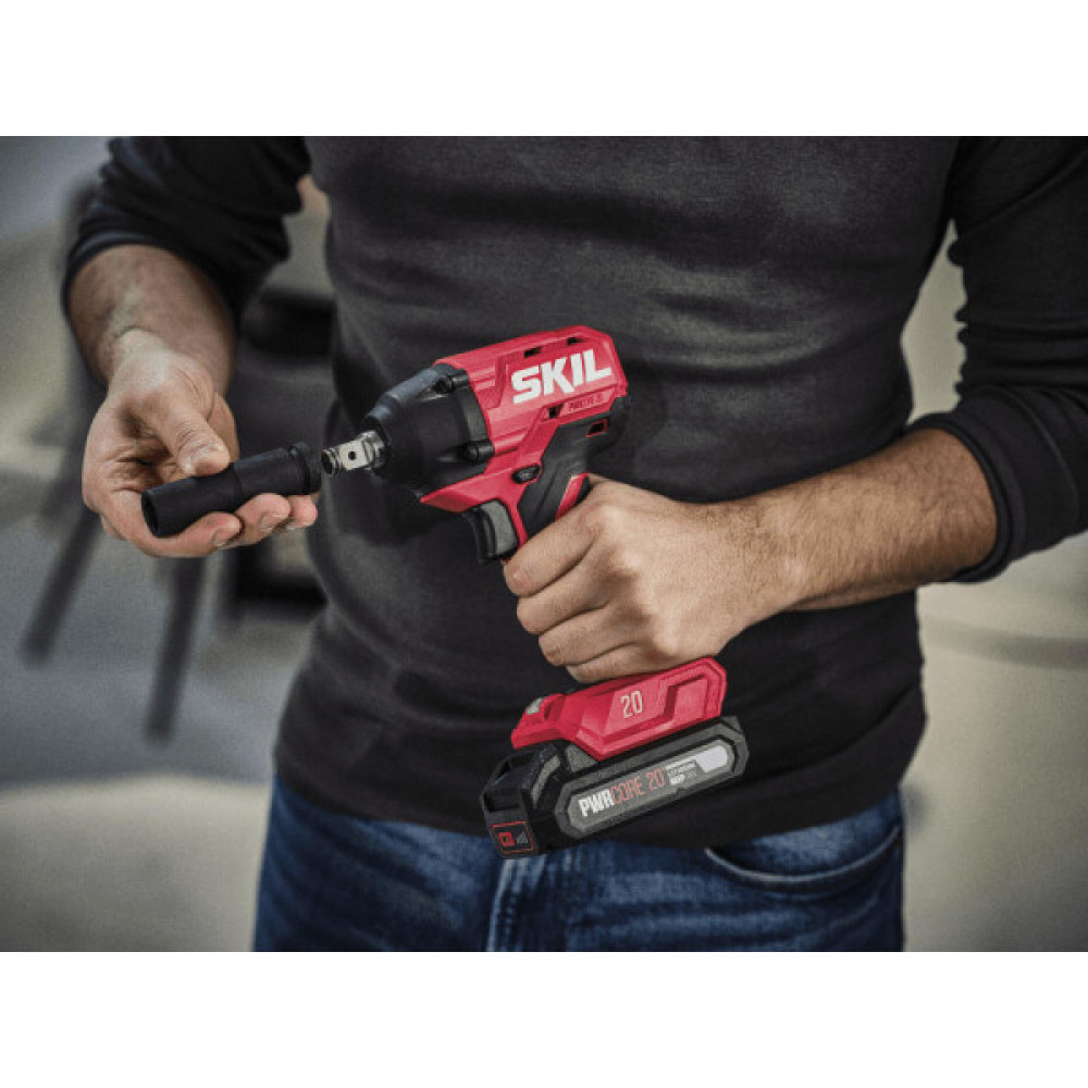 Гайковерт ударний SKIL 3241 CA 20В 500Нм 3350об/хв 1кг без АКБ та ЗП