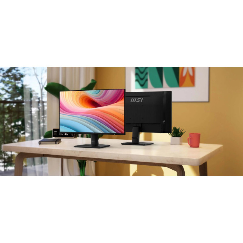 Монітор MSI 23.8" PRO MP242A-E2 D-Sub, HDMI, DP, MM, IPS, 120Hz, 1 ms, sRGB 115%, AdaptiveSync