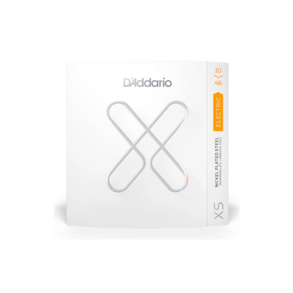 Струни для гітари D'Addario XS Coated Electric Guitar Strings Regular Light (10-46) (XSE1046)