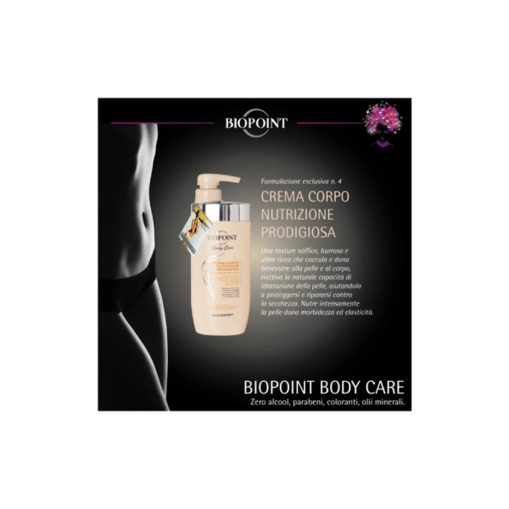 Крем для тіла Biopoint Body Care Divine Crema Corpo Для сухої шкіри 500 мл (8051772485016)