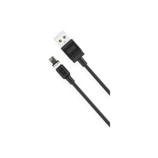 Дата кабель USB 2.0 AM to Lightning 1.0m 2.1A magnetic NB187 black XO (6920680879632) Дата кабель USB 2.0 AM to Lightning 1.0m 2.1A magnetic NB187 black XO (6920680879632)