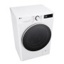 Пральна машина LG фронтальна, 8кг, 1200, A, 48см, дисплей, пара, інвертор, білий