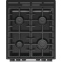 Плита Gorenje комбінована, 70л, 50x60см, дисплей, чавун, нерж