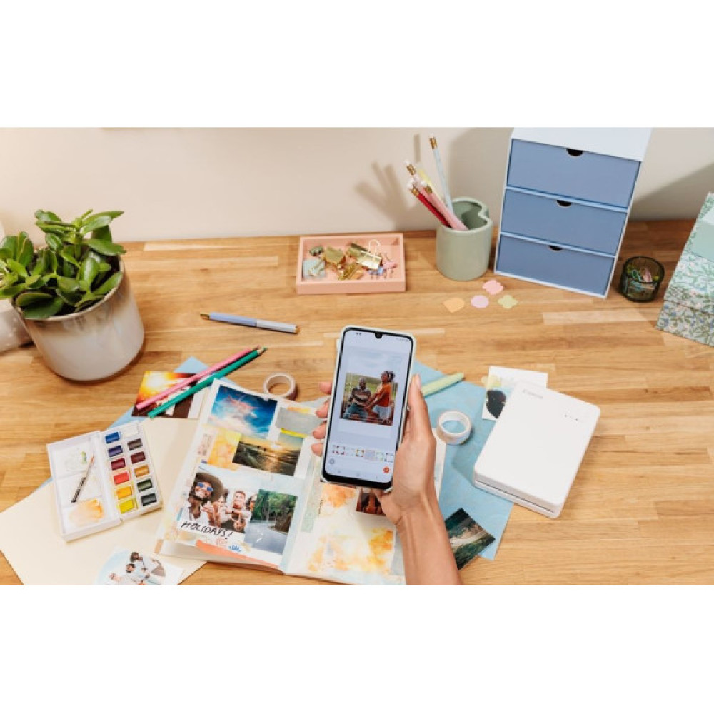 Фотопринтер Canon SELPHY Square QX20 (White)