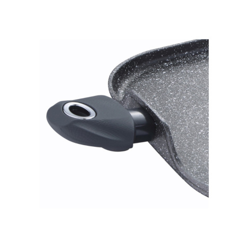 Сковорода Bergner Orion-гриль, 35.5x28.3 см (BG-8523-MBG)