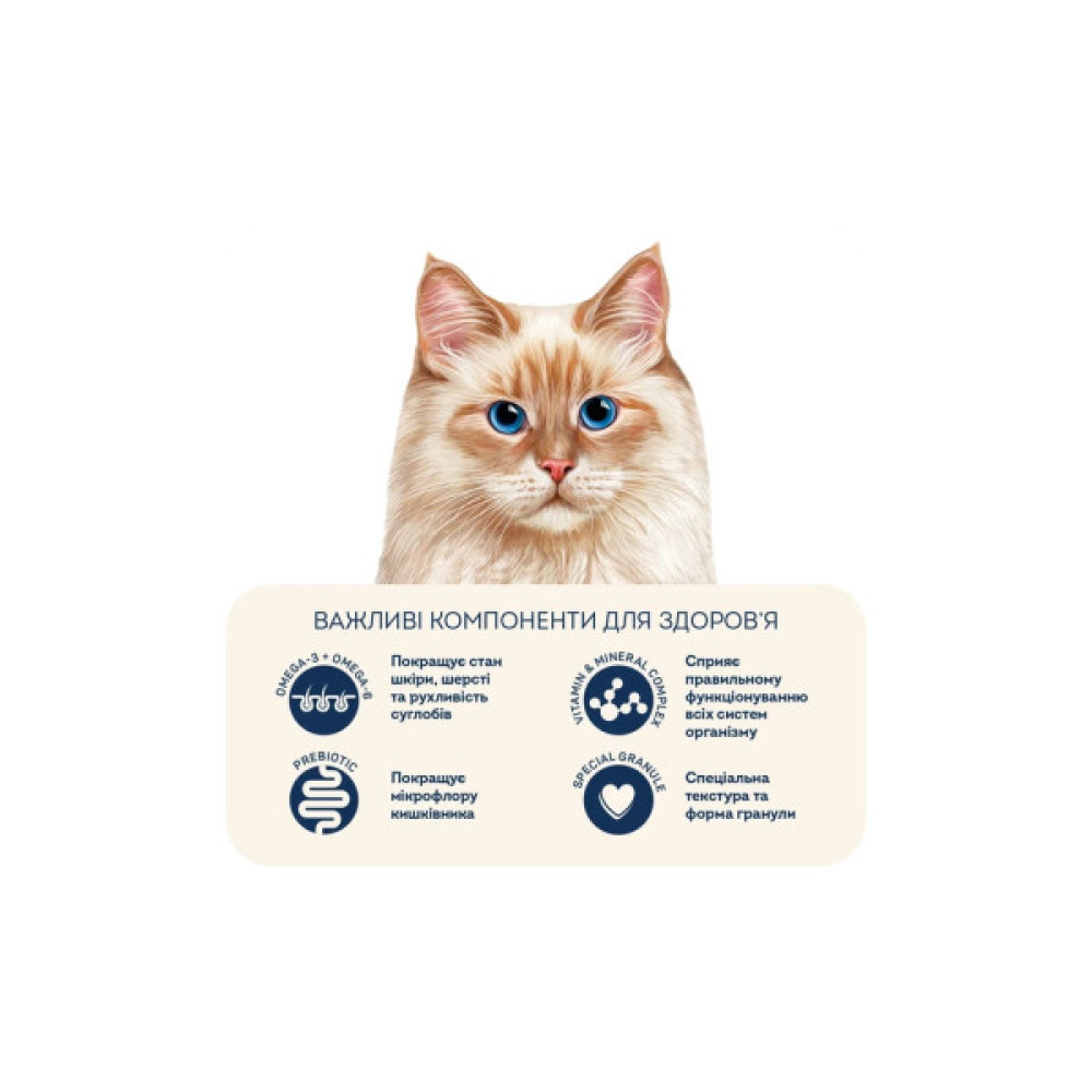 Сухий корм для кішок Home Food With sensitive digestion з ягням та лососем 10 кг (4820235020583)