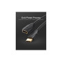 Кабель мультимедійний HDMI M to HDMI F 1.0m black Vention (VAA-B06-B100)