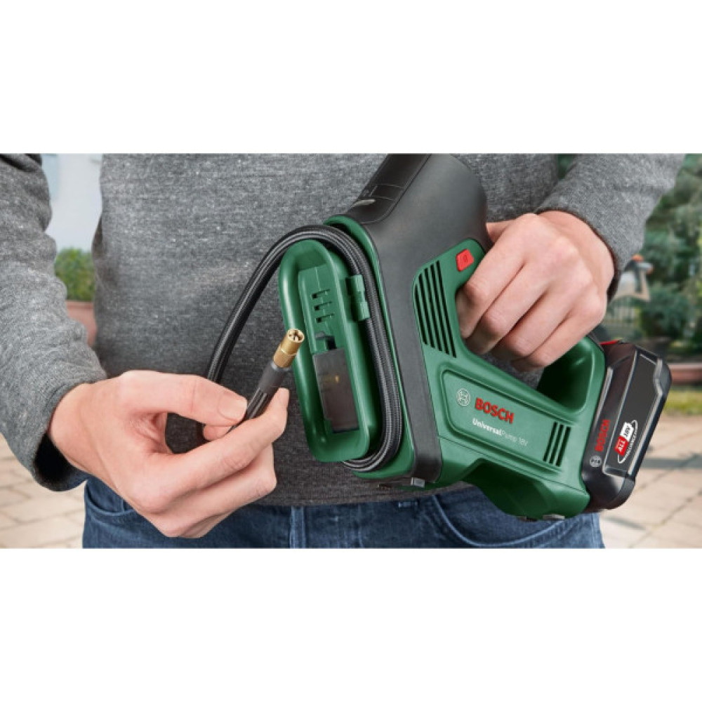Автомобільний компресор Bosch UniversalPump, 18 В, (без АКБ та ЗП) (0.603.947.100)