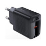 Зарядний пристрій Acefast USB-C 20W + Type-C cable A82 Fast Charger Black (6974316280057) Зарядний пристрій Acefast USB-C 20W + Type-C cable A82 Fast Charger Black (6974316280057)