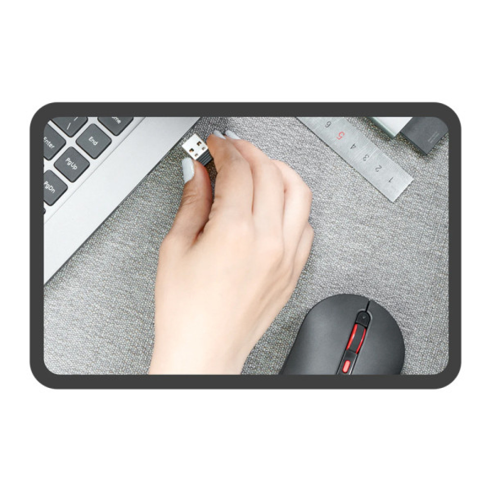 Мишка Xiaomi Miiiw Mute Wireless Black (MWMM01 Black)