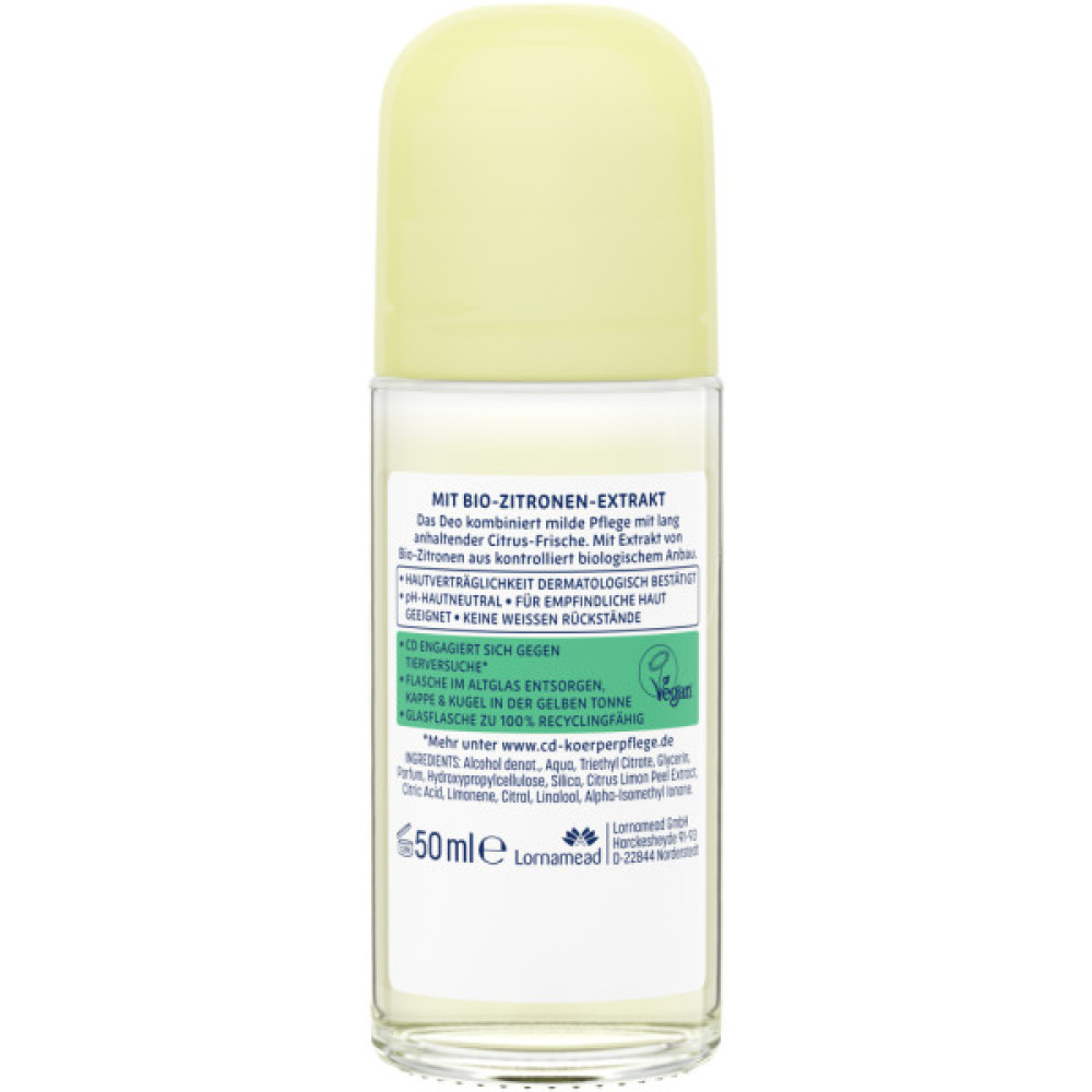 Дезодорант CD Цитрус Кульковий 50 мл (4045612007920)