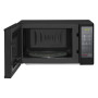 Мікрохвильова піч LG, 20л, електрон. керування, 700Вт, дисплей, чорний