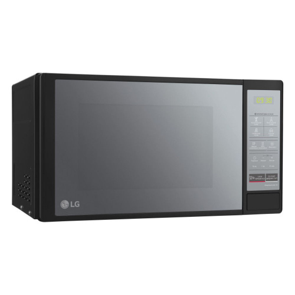 Мікрохвильова піч LG, 20л, електрон. керування, 700Вт, дисплей, чорний