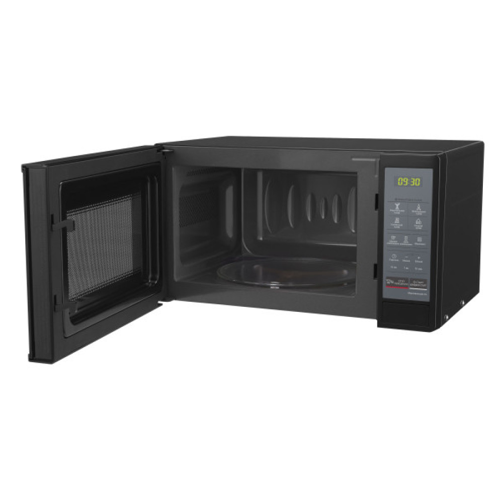 Мікрохвильова піч LG, 20л, електрон. керування, 700Вт, дисплей, чорний