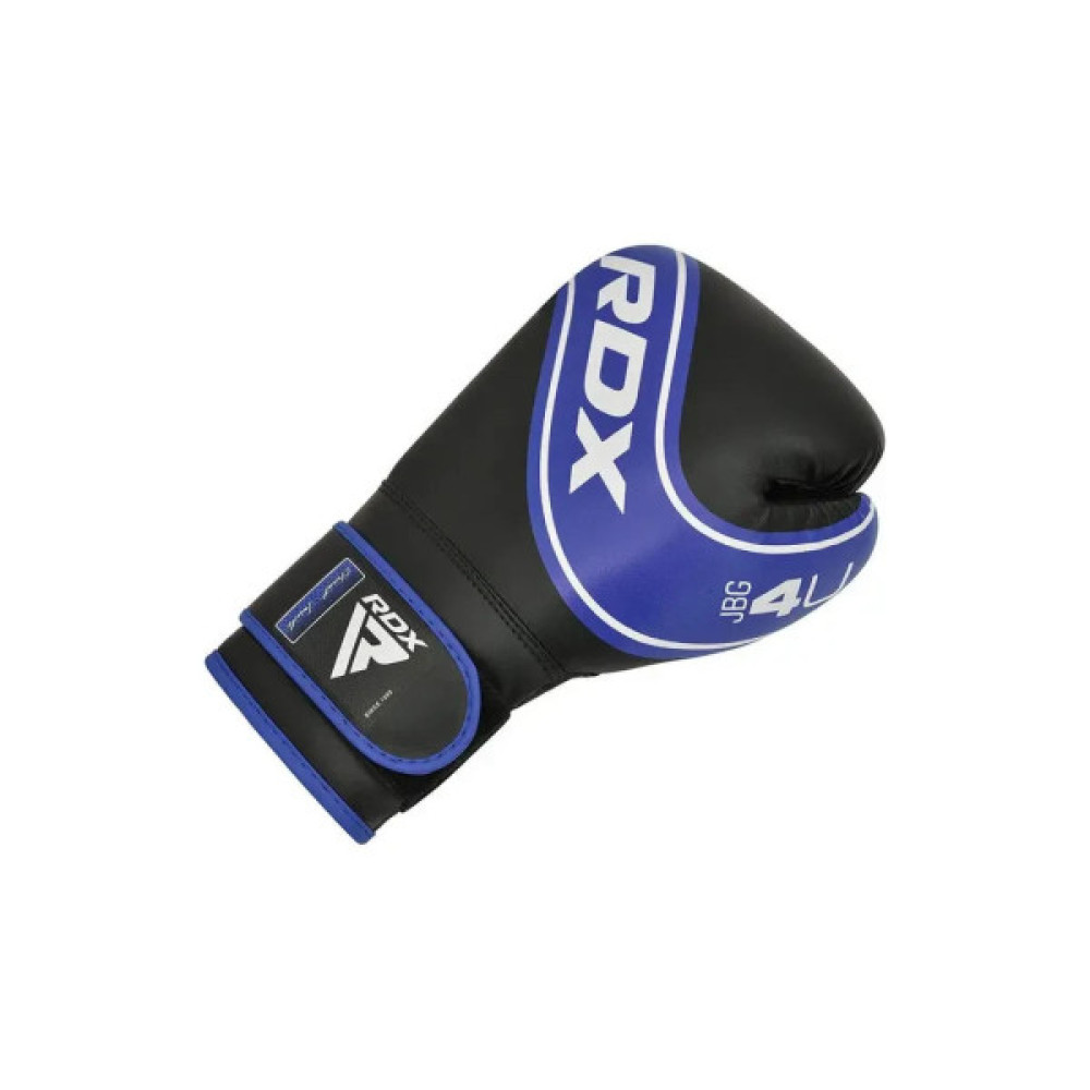 Боксерські рукавички RDX 4B Robo Kids Blue/Black 6 унцій (JBG-4U-6oz)