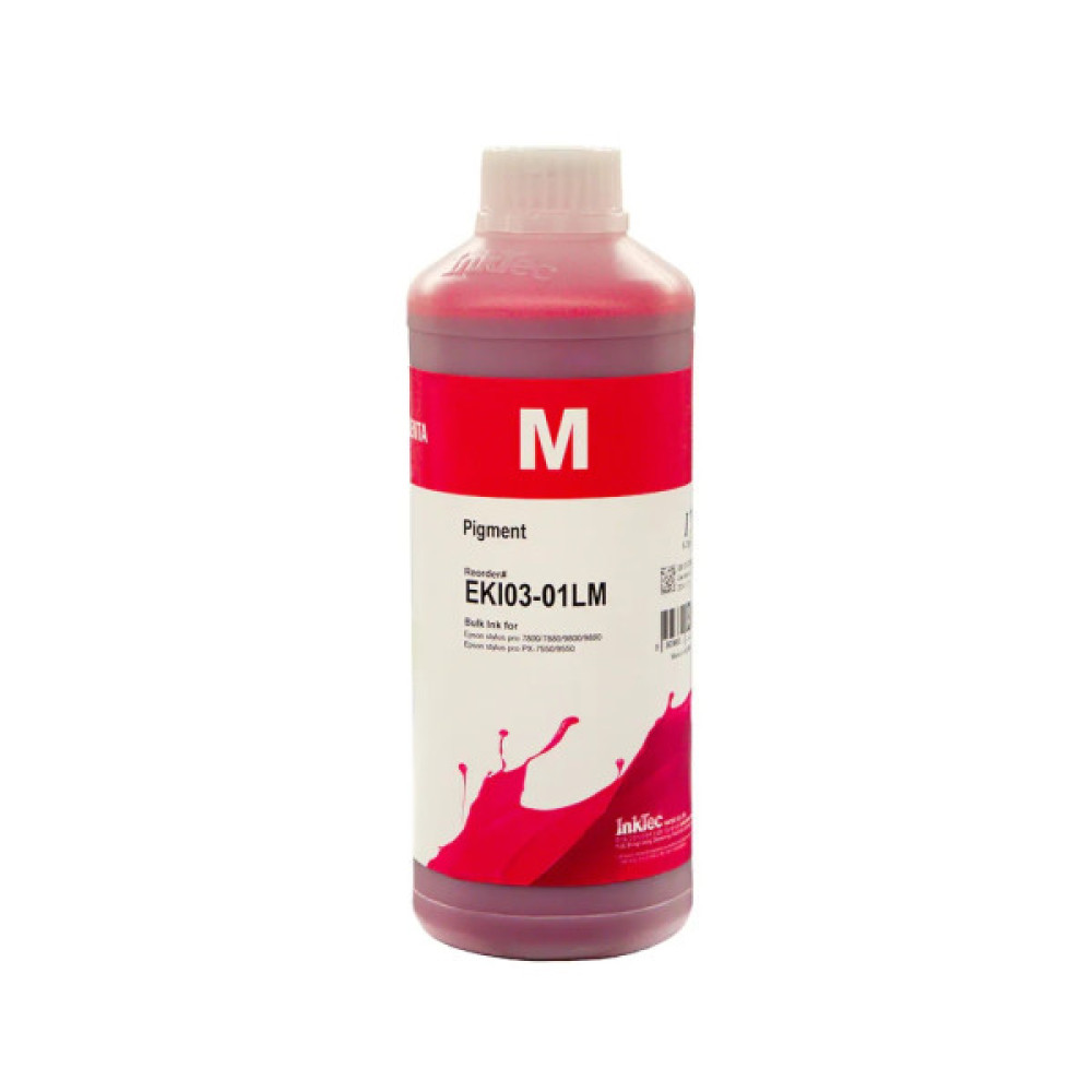 Чорнило InkTec Epson LFP Pigment Magenta 1L (EKI03-01LM)