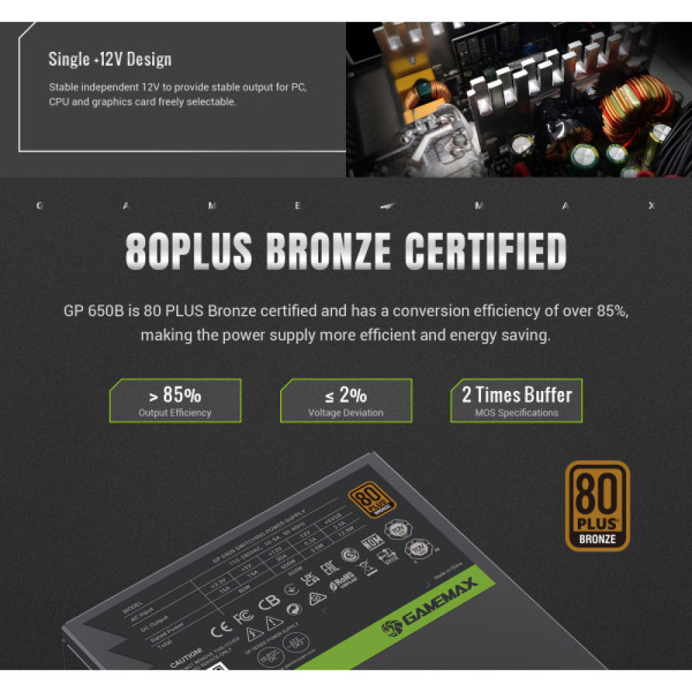 GAMEMAX GP 650B
