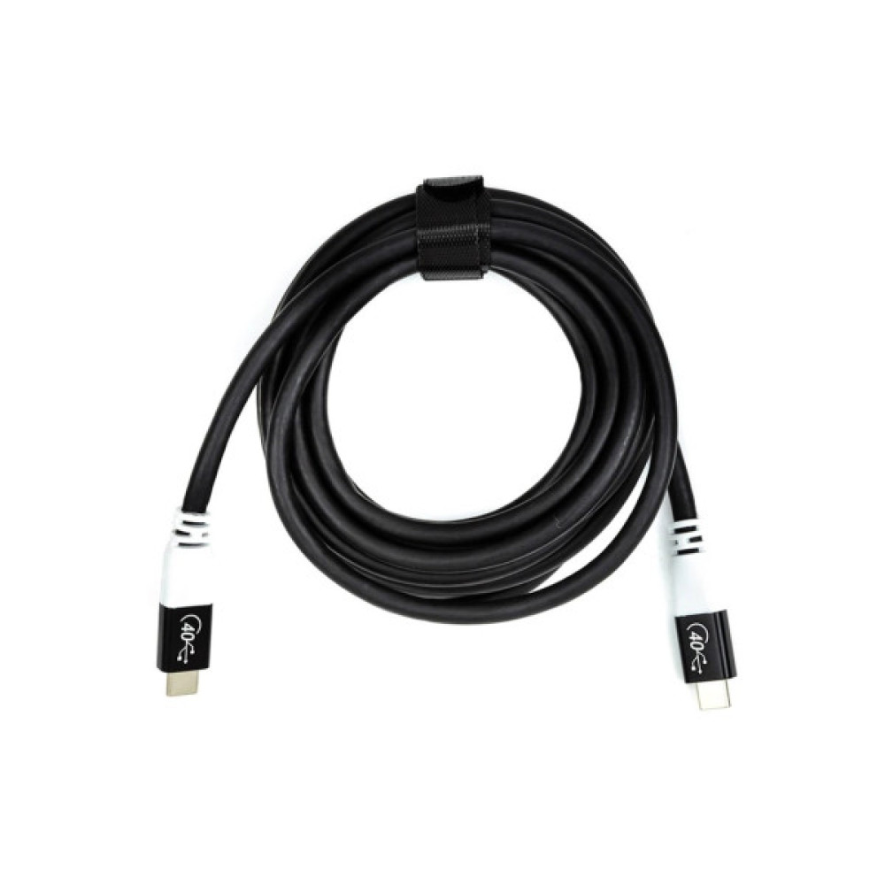 Дата кабель USB-C to USB-C 3.0m PD100W 40Gbps San Guan (CA914135)