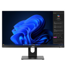 Комп'ютер персональний моноблок 2E Rational K6 23.8" FHD IPS Intel i3-12100, 16Gb, F256GB, UMA, H610, K6.610, 120W, Win11PE, чорний