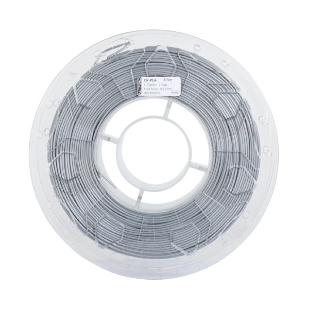 Пластик для 3D-принтера Creality PLA 1кг, 1.75мм, silver (3301010071)
