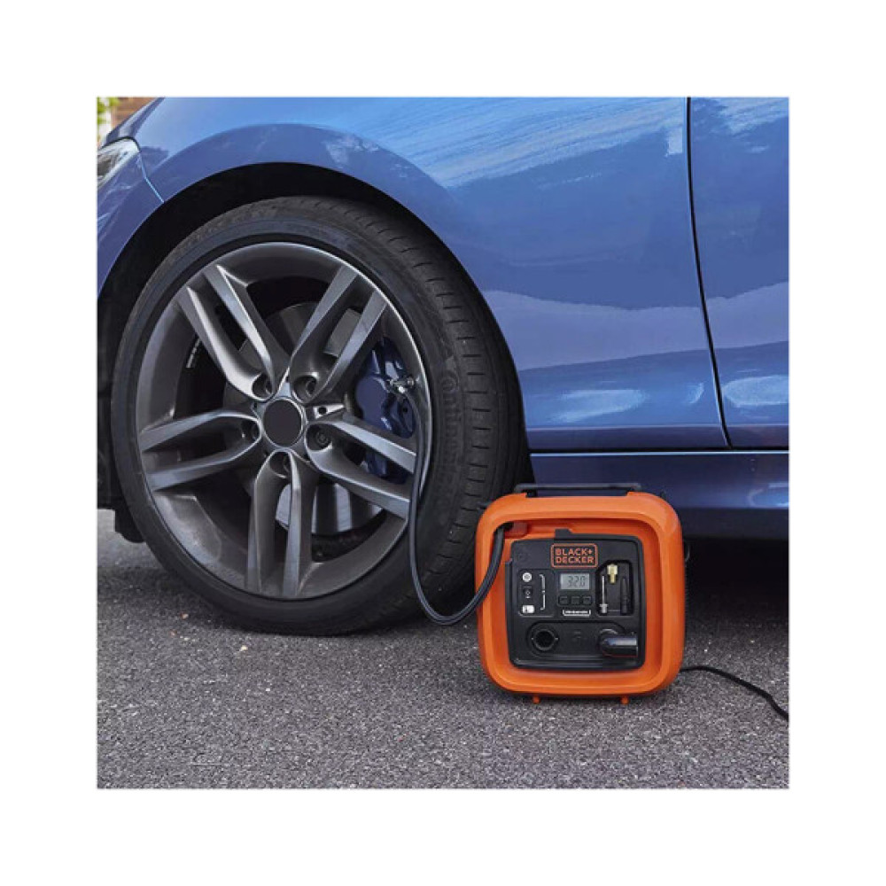 Автомобільний компресор Black&Decker ASI400