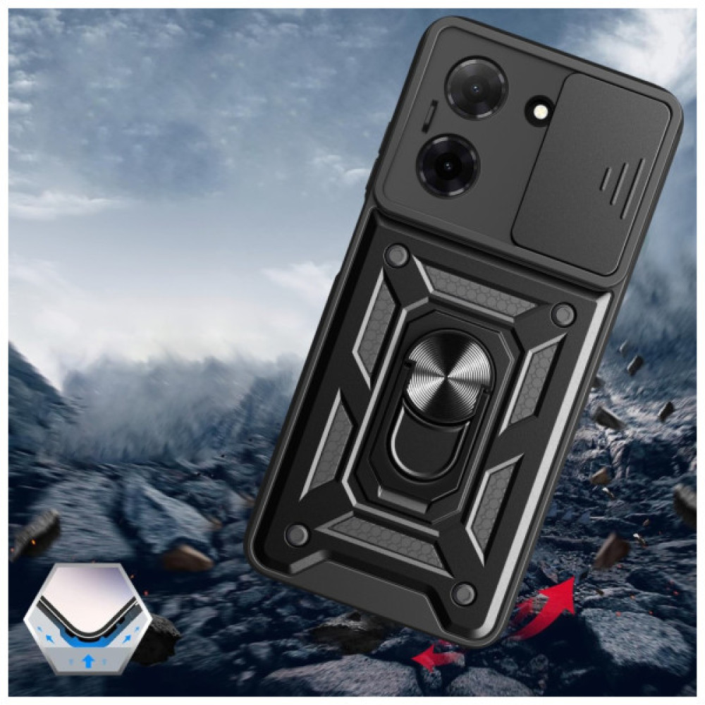 Чохол до мобільного телефона BeCover Military Xiaomi Redmi A5 / Poco C71 Black (713543)