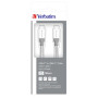 Дата кабель USB-C to USB-C 0.3m USB 3.1 Verbatim (48867) Дата кабель USB-C to USB-C 0.3m USB 3.1 Verbatim (48867)