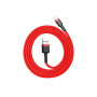 Дата кабель USB 2.0 AM to Lightning 1.0m Cafule 2.4A red+red Baseus (CALKLF-B09) Дата кабель USB 2.0 AM to Lightning 1.0m Cafule 2.4A red+red Baseus (CALKLF-B09)