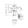 Змішувач Grohe M-Size Euroeco (24269001) Змішувач Grohe M-Size Euroeco (24269001)