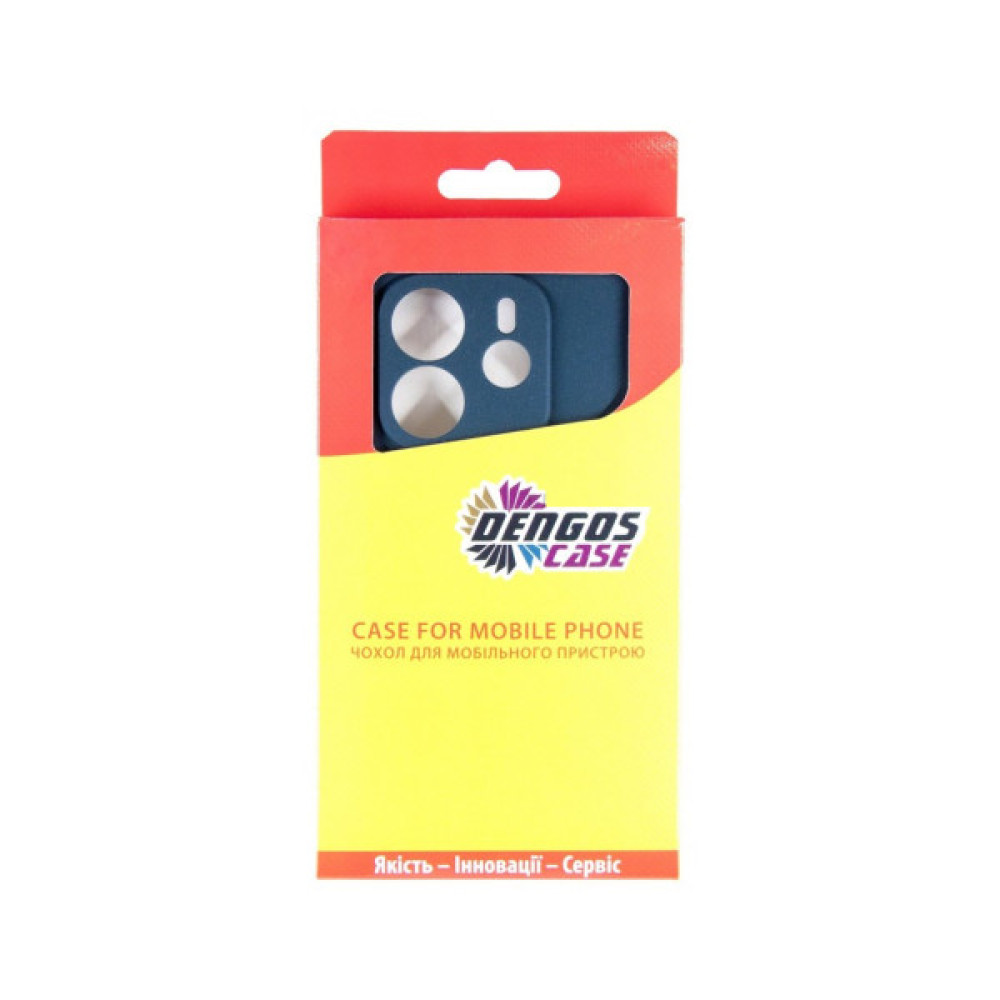 Чохол до мобільного телефона Dengos Carbon Xiaomi Redmi Note 14 4G (blue) (DG-TPU-CRBN-227)