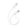 Дата кабель USB-C to Lightning 1.0m 27W High Elastic Zeus XO (NBQ239A_White) Дата кабель USB-C to Lightning 1.0m 27W High Elastic Zeus XO (NBQ239A_White)