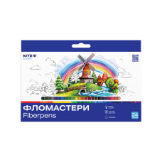 Фломастери Kite Dogs 24 кольора (K-456)