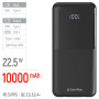Батарея універсальна ColorWay 10 000 mAh DigiPower PD/22.5W, QC/4.0, Black (CW-PB100LP01BK)
